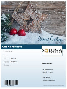 Soluna Gift Certificate